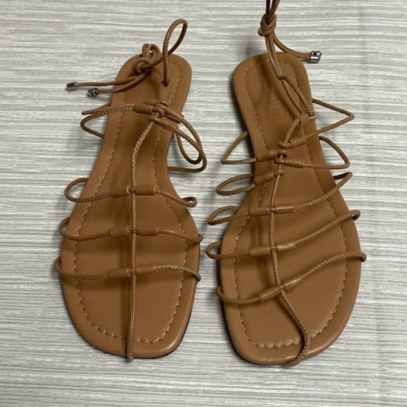Schutz Tita Sandals New 8 $140 - Picture 6 of 13